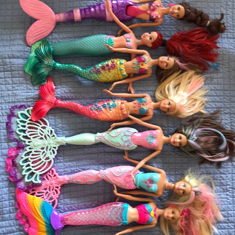 Barbie mermaid dolls